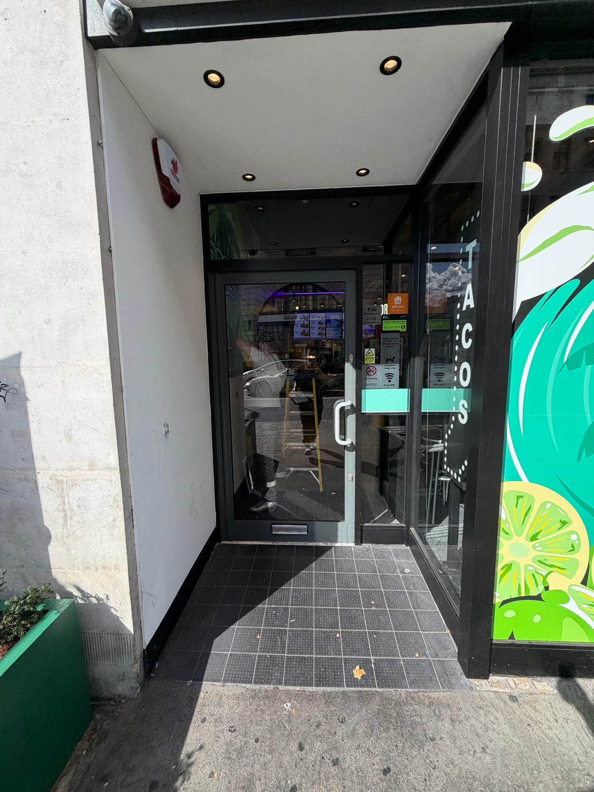Commercial entrance and shopfront glazing
